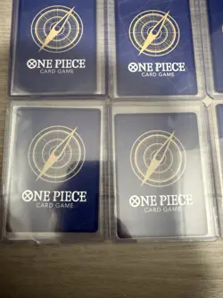 Bandai One Piece Card Game OP04 7 Character Cards Rob Lucci, Trafalgar Law, LOT - Image 3