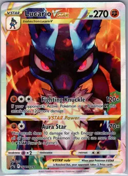 Lucario VSTAR SWSH291 SWSH: Sword & Shield Promo Cards - Pokemon Card - NM - Image 1