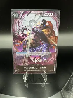 Marshall.D.Teach P-100 Event Pack Vol.8 One Piece Card Game English Promotion - Image 1