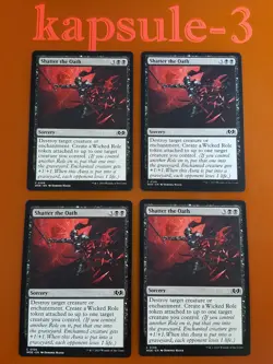 4x Shatter the Oath | Wilds of Eldraine | MTG Magic Cards - Image 1