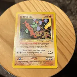 Sudowoodo 26/64 Neo Revelation LP/NM Pokemon Cards - Image 1