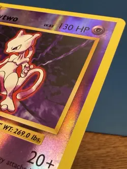 Pokemon TCG Mewtwo 51/108 Evolutions XY Reverse Holo Rare Card - Image 3