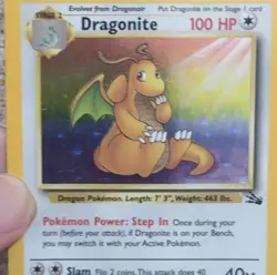 Pokemon TCG Base Set Dragonite Holo Cards 4/62 1999 English Vintage Lot - Image 4