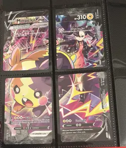 Morpeko V-UNION Sword & Shield 4 Card Lot w/ Marnie | Pokemon TCG Holo English - Image 1