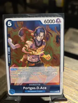 One Piece Card Game Portgas D Ace OP08-052 English NM-Mint - Image 1