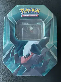Pokemon Triple Whammy Darkrai Tin Foil Cards TCG Rare Sealed Free Shipping - Image 1