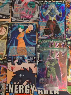 ALL Foil 40ct EX Rare / Anniversary Set Card Lot Dragon Ball Super Card Game CCG - Image 4