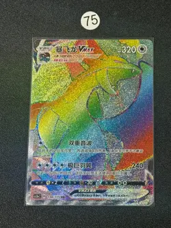 Pokemon TCG S-Chinese Salamence V CS2aC 138/115 HR NM Holo Card - Image 1