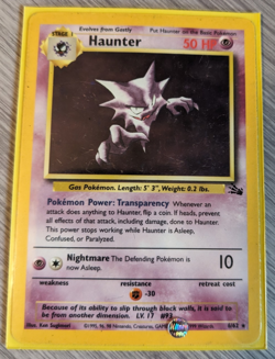 Pokemon Haunter 6/62 Fossil Holo HP - Image 1