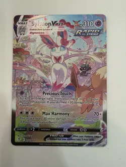 Pokemon Sylveon VMAX Secret Rare Holo Evolving Skies 212/203 - Image 1