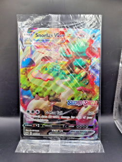 Pokemon TCG 2020 Jumbo Snorlax VMax Sword & Shield SEALED - Image 1