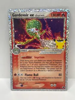 Gardevoir ex Pokemon TCG Celebrations: Classic Collection LP - Image 1