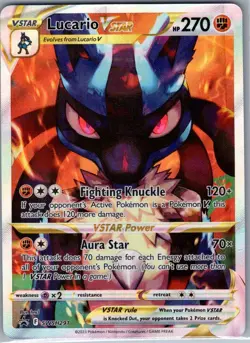 Lucario VSTAR SWSH291 SWSH: Sword & Shield Promo Cards - Pokemon Card - NM - Image 1