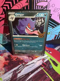 Gengar (Cosmos Holo) 057/091 Trick or Trade Booster 2024 Holo Pokemon TCG - Image 1
