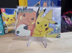 1999 Vintage Pocket Monsters Vending Prism - Pikachu & Raichu Cheeks - #299 - Image 3