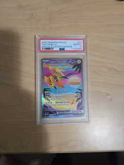 Pokemon TCG Tapu Koko EX 247/182 Paradox Rift Special Illustration Rare PSA 10 - Image 1