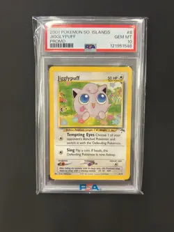 2001 Pokemon Promo Southern Islands Jigglypuff PSA 10 - LOW POP NEW CERT - Image 1