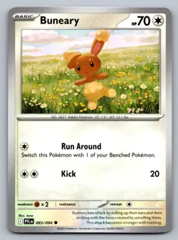 Pokemon TCG ME02: Phantasmal Flames Buneary 083/094 - Image 1