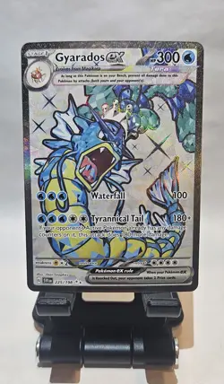 Gyarados ex 225/198 Ultra Rare Full Art Pokemon TCG Scarlet & Violet NM - Image 1