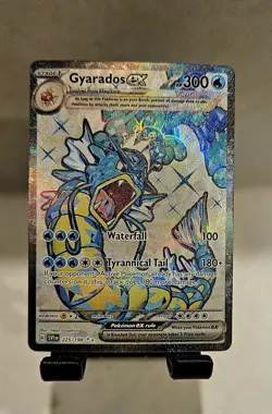 Gyarados ex 225/198 Ultra Rare Full Art Pokemon TCG Scarlet & Violet NM - Image 3