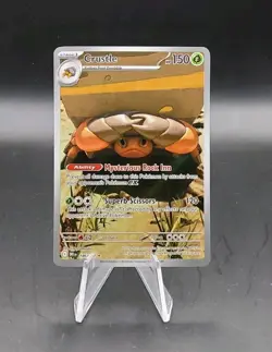 2025 POKEMON TCG DESTINED RIVALS CRUSTLE ILLUSTRATION RARE HOLO 186/182 - Image 1