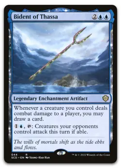 Bident of Thassa #44 (NM) Starter Commander SCD Magic MTG - Image 1