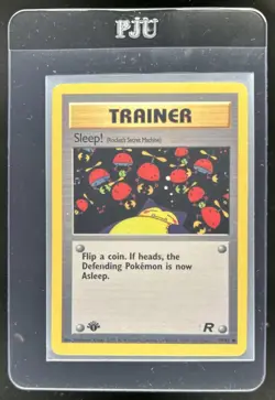 2000 Pokemon Team Rocket First Edition Sleep! #79/82 - Image 1