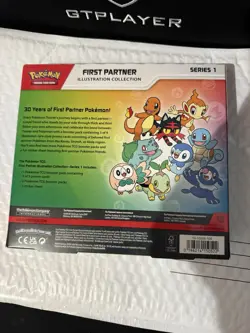 Pokemon First Partner Illustration Collection Series 1 Box Promo Booster - Image 2