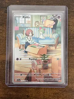 Pokemon Ralts SV01 Scarlet & Violet Illustration Rare 211/198 English NM - Image 1