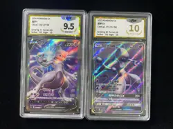 2022 Pokemon TCG S-Chinese Mewtwo V SR Super Rare Holo PGS 10 Lot*2 LU57 - Image 1