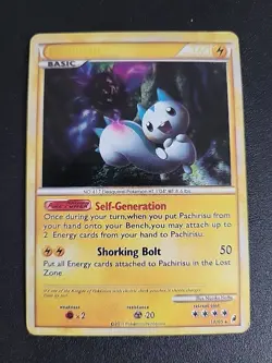 2011 HeartGold & SoulSilver - Call of Legends Pachirisu Basic/Rare Holo #18 - Image 1