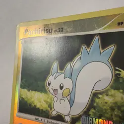 Pokemon 2007 Pachirisu Diamond & Pearl 35/130 Reverse Stamp - Image 2