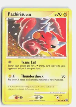 Pachirisu 43/100 Majestic Dawn Uncommon Pokemon HP - Image 1