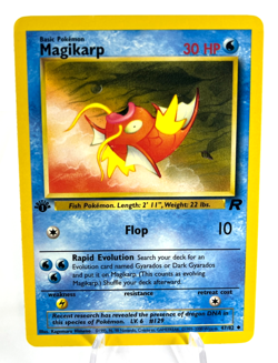 1st Edition Magikarp 47/82 - Team Rocket - Uncommon - Pokemon - NM - Image 1