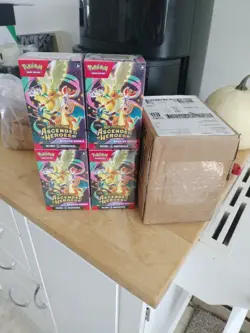 Pokemon Center X4 Pokemon Ascended Heroes Booster Bundle - Image 1