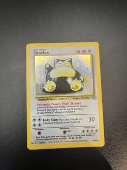 Pokemon TCG Snorlax Jungle 11/64 Holo Unlimited Holo Rare LP #1 - Image 1