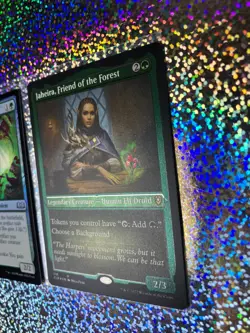 MTG: CLB Foil Etched 518 Jaheira, Friend of the Forest; Foil 0193 Tough Cookie - Image 4