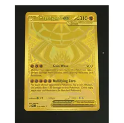 Pokemon Mega Zygarde EX 124/088 Mega Hyper Rare Gold - Perfect Order - Image 1