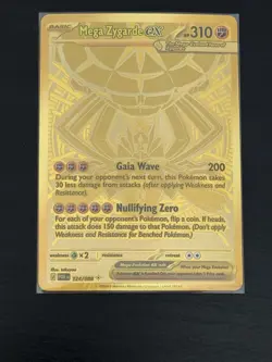 Pokemon Mega Zygarde EX 124/088 Mega Hyper Rare Gold - Perfect Order - Image 3