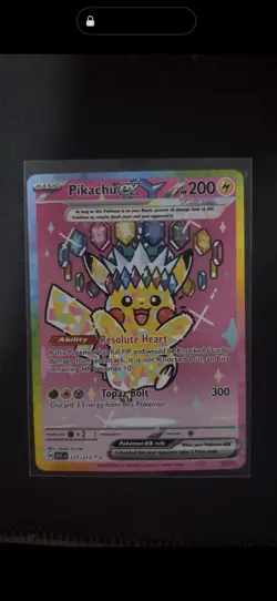 Pokemon Pikachu ex : Ascended Heroes Ultra Rare #277 English - Image 1
