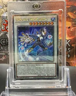 Yu-Gi-Oh! Quarter Century Secret Rare Enigmaster Packbit PHNI-EN042 - Image 1