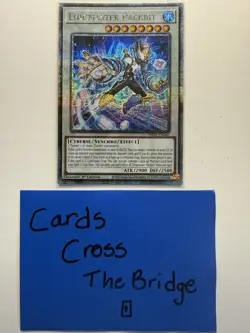 Yu-Gi-Oh! Quarter Century Secret Rare Enigmaster Packbit PHNI-EN042 - Image 2