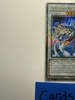 Yu-Gi-Oh! Quarter Century Secret Rare Enigmaster Packbit PHNI-EN042 - Image 4