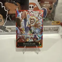 One Piece Card Game 🏴‍☠ST21 - 001 Monkey.D.Luffy "Leader" NM Alt Art Foil ENG - Image 1