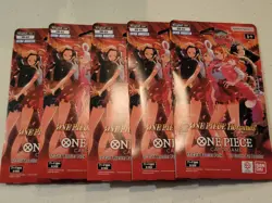 ONE PIECE Heroines EB-03 Sleeved Booster pack English - Lot of 5 - New / Sealed - Image 1