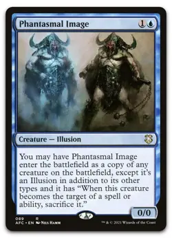 Phantasmal Image #89 (NM) Forgotten Realms AFC Magic MTG - Image 1