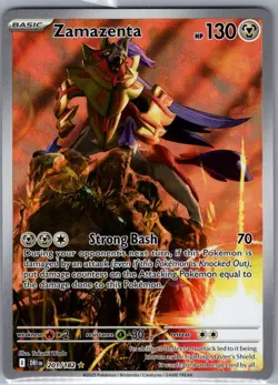 Zamazenta 201/182 SV10: Destined Rivals - Pokemon Card - NM - Image 1