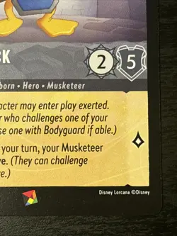 Disney Lorcana Donald Duck - Musketeer (Spiel Essen) - Promotional Cards #013 Nm - Image 4