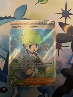 WALLY'S COMPASSION 176/132 ULTRA RARE MEGA EVOLUTION POKEMON Card - Image 1