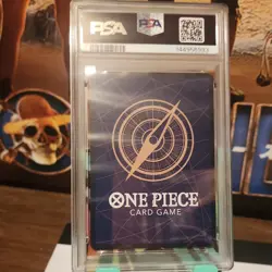 Namco Nami OP11-054 Alternate Art Foil Super Rare PSA 10 One Piece Card - Image 2